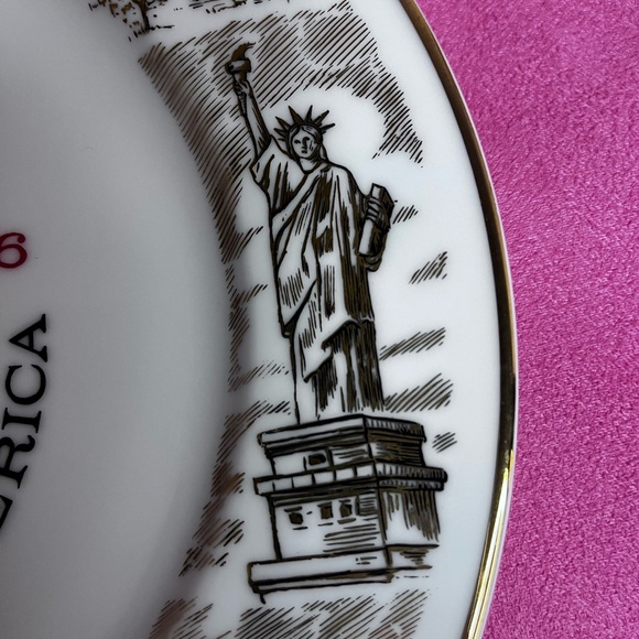 VINTAGE 1976 VILETTA U S BICENTENNIAL 1776 - 1976 PLATE United States of America - Picture 5 of 11